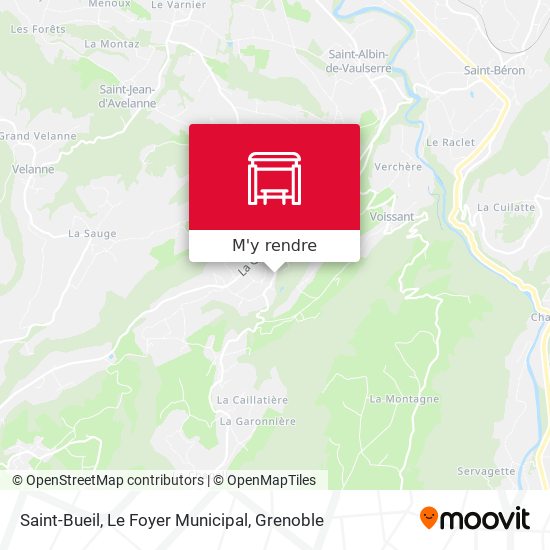 Saint-Bueil, Le Foyer Municipal plan