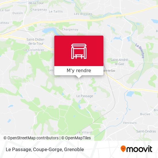 Le Passage, Coupe-Gorge plan