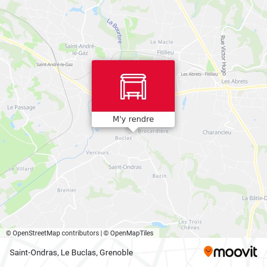 Saint-Ondras, Le Buclas plan