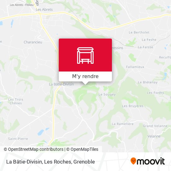 La Bâtie-Divisin, Les Roches plan