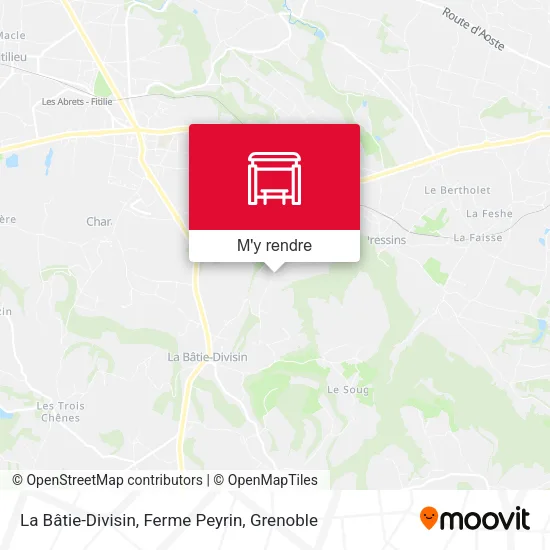 La Bâtie-Divisin, Ferme Peyrin plan