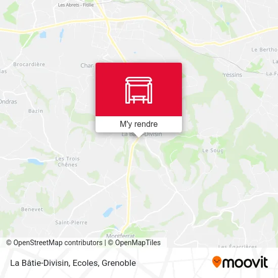 La Bâtie-Divisin, Ecoles plan
