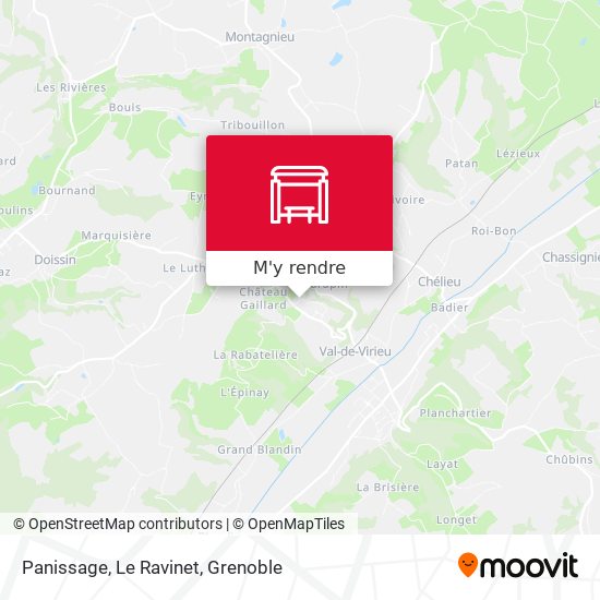 Panissage, Le Ravinet plan