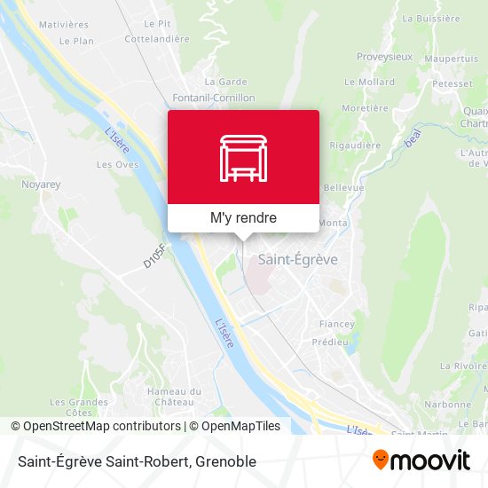 Saint-Égrève Saint-Robert plan