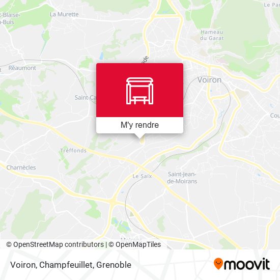 Voiron, Champfeuillet plan