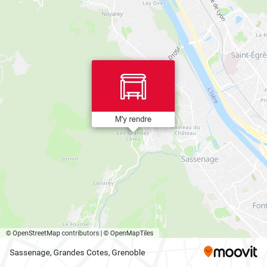 Sassenage, Grandes Cotes plan