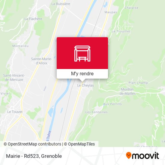 Mairie - Rd523 plan