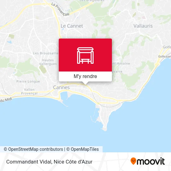 Commandant Vidal plan