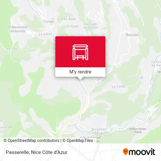 Passerelle plan