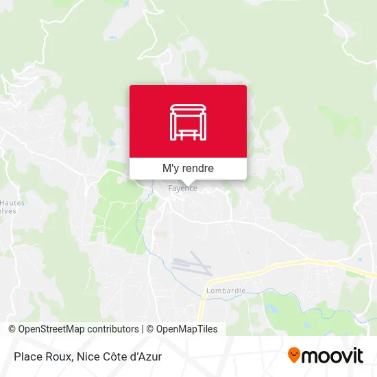 Place Roux plan
