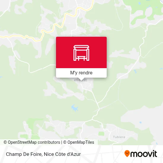 Champ De Foire plan