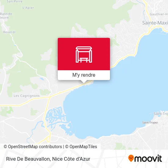 Rive De Beauvallon plan