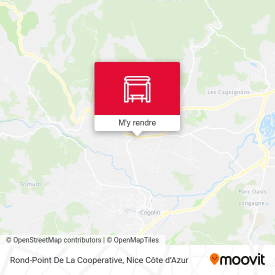 Rond-Point De La Cooperative plan