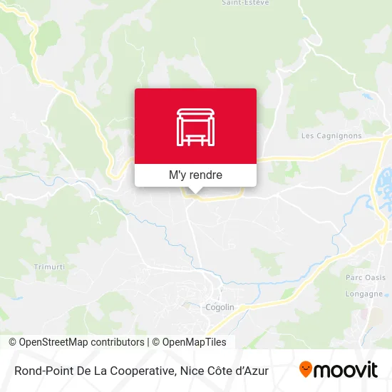 Rond-Point De La Cooperative plan