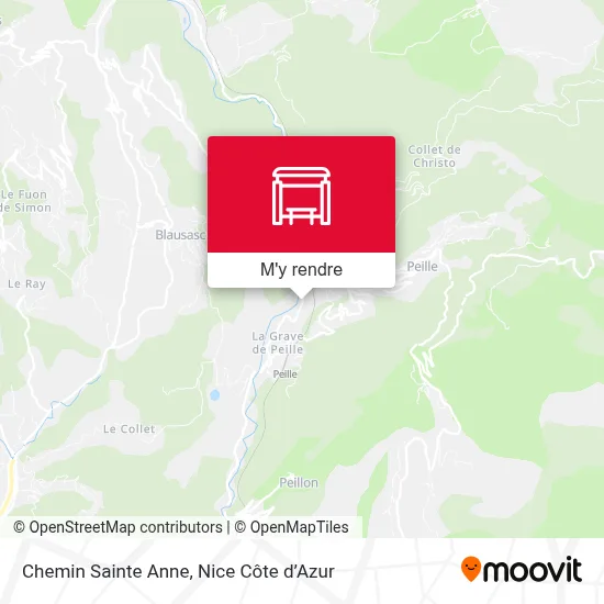 Chemin Sainte Anne plan