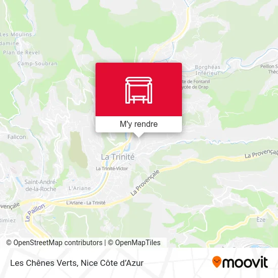 Les Chênes Verts plan