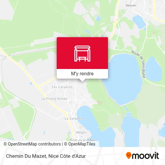 Chemin Du Mazet plan