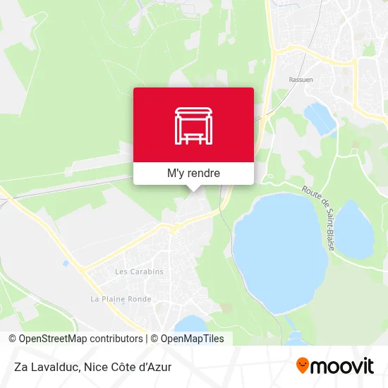 Za Lavalduc plan
