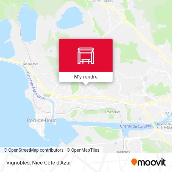 Vignobles plan