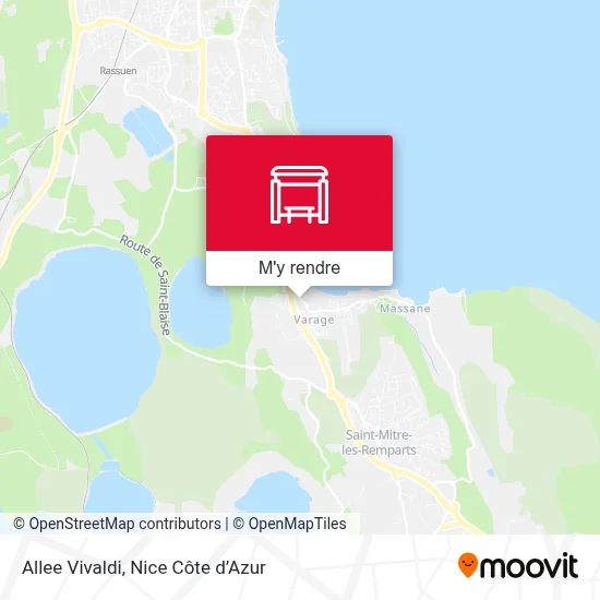 Allee Vivaldi plan