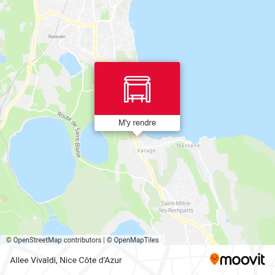 Allee Vivaldi plan