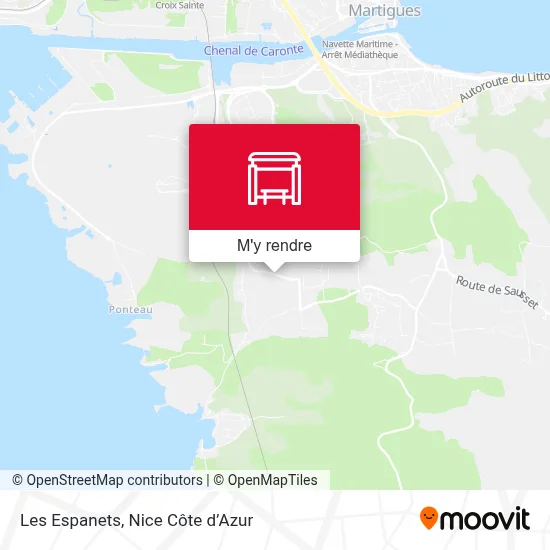 Les Espanets plan