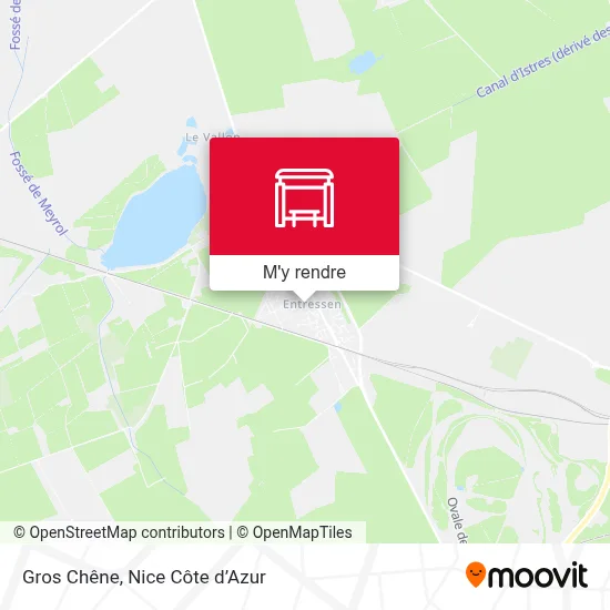 Gros Chêne plan