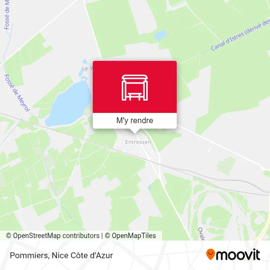 Pommiers plan
