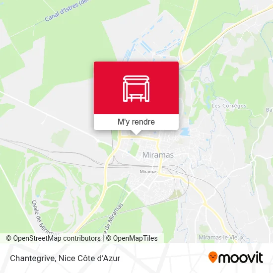 Chantegrive plan