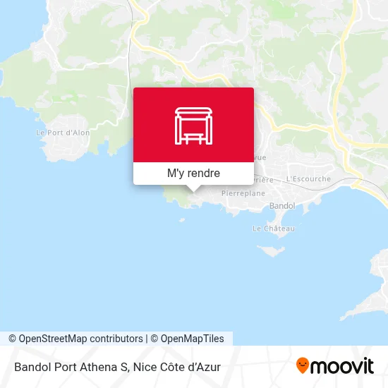 Bandol Port Athena S plan