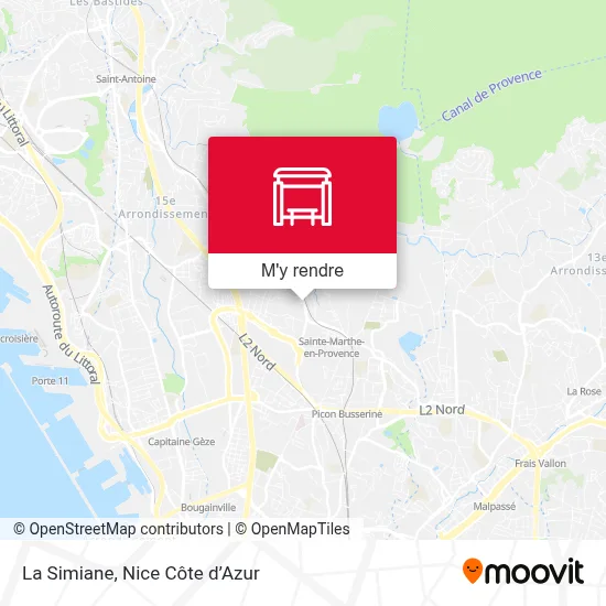 La Simiane plan