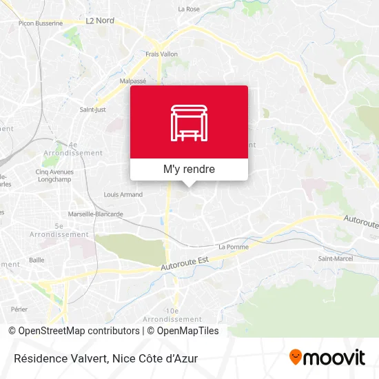 Résidence Valvert plan