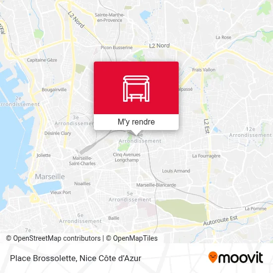 Place Brossolette plan