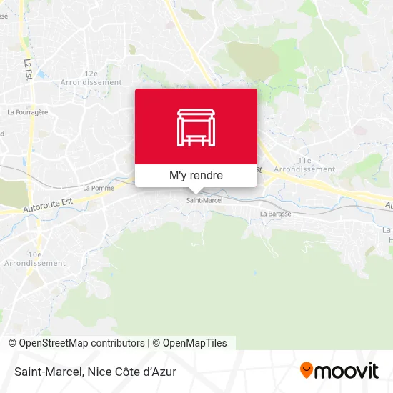 Saint-Marcel plan