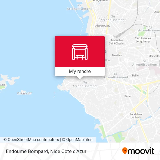 Endoume Bompard plan