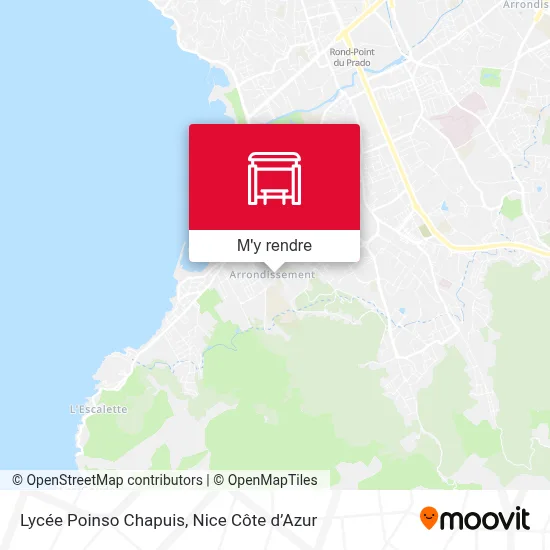 Lycée Poinso Chapuis plan
