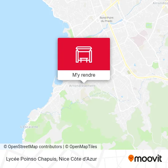 Lycée Poinso Chapuis plan