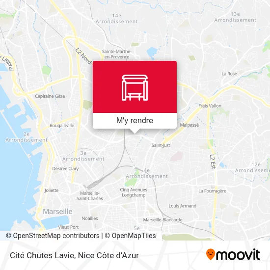 Cité Chutes Lavie plan