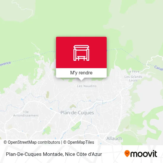 Plan-De-Cuques Montade plan