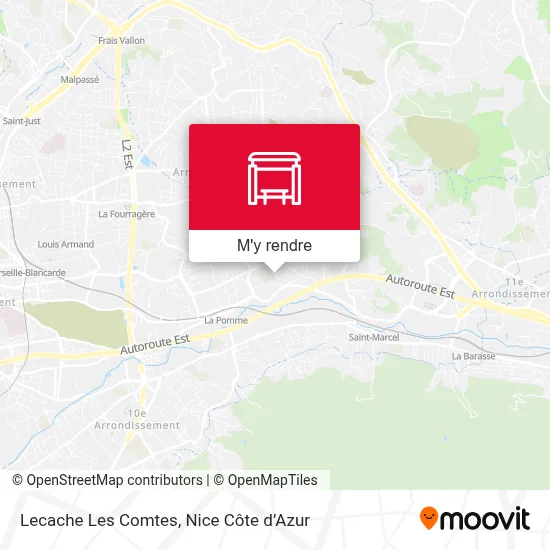 Lecache Les Comtes plan