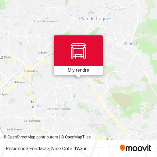 Résidence Fondacle plan