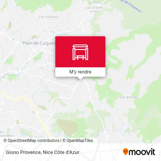 Giono Provence plan