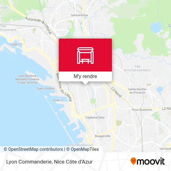 Lyon Commanderie plan