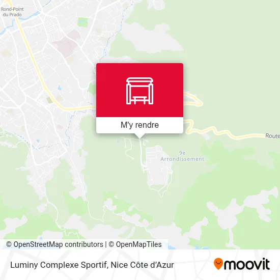 Luminy Complexe Sportif plan