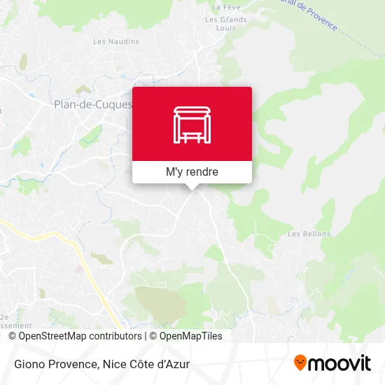 Giono Provence plan