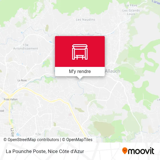La Pounche Poste plan