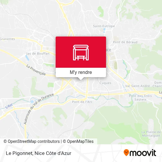 Le Pigonnet plan