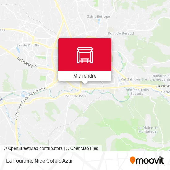 La Fourane plan
