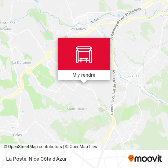 La Poste plan