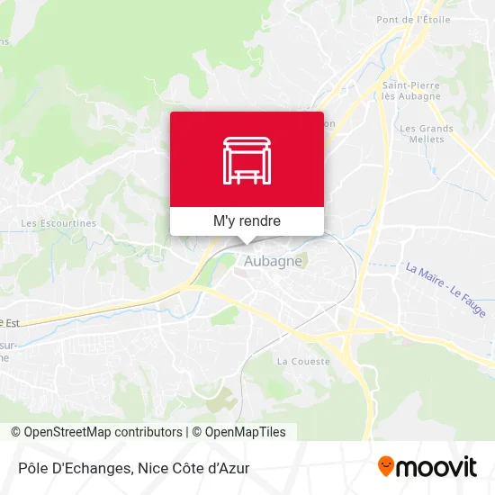 Pôle D'Echanges plan